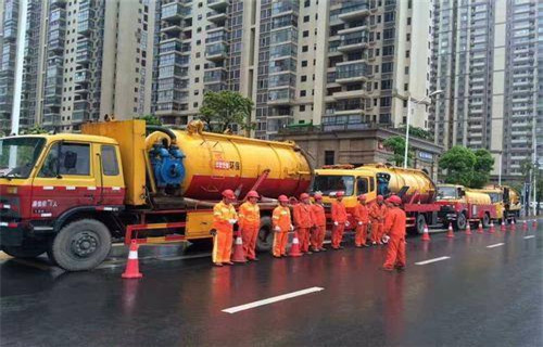 新县市政管道清淤