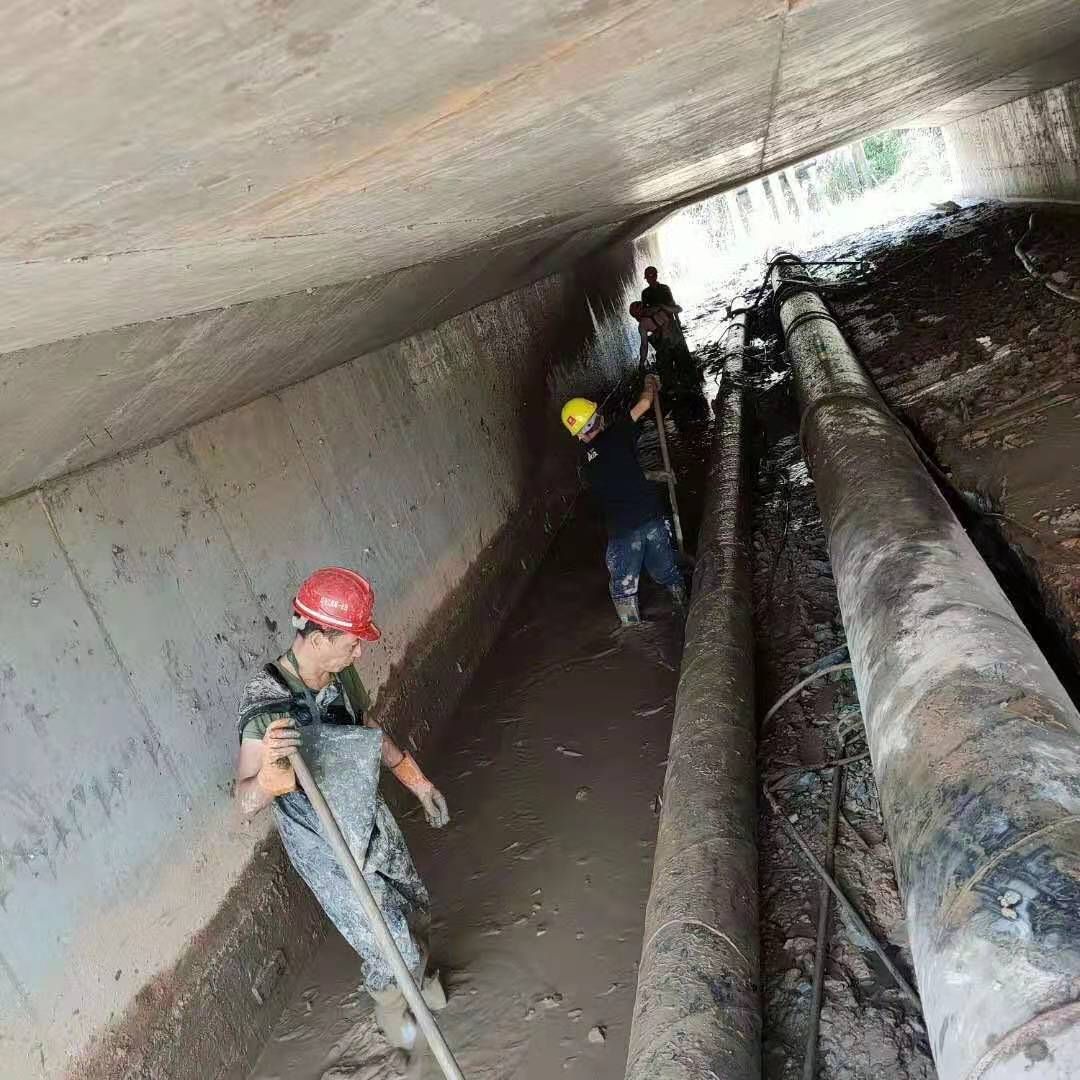 新县工业管道清淤