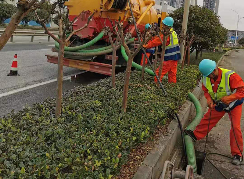 新县市政管道清淤